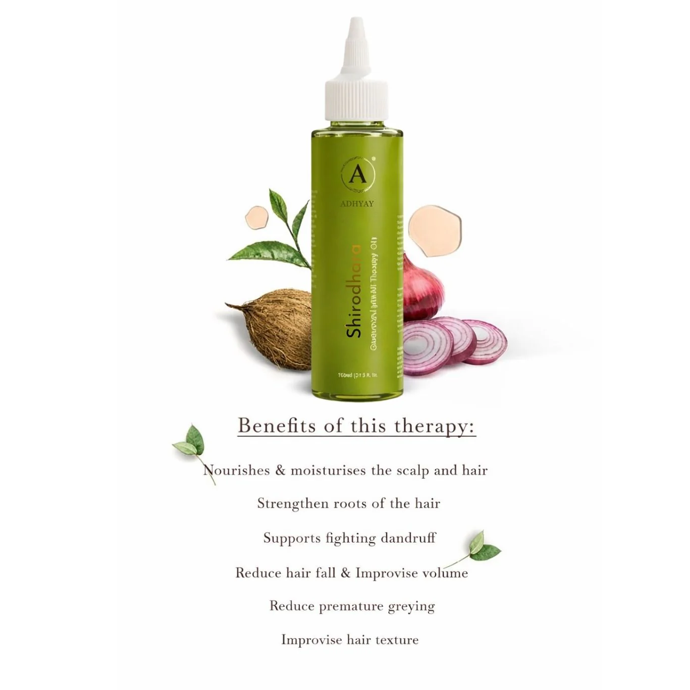 Shirodhara Overnight Scalp Therapy Oil : Covers 8 Weeks Therapy - Image 3