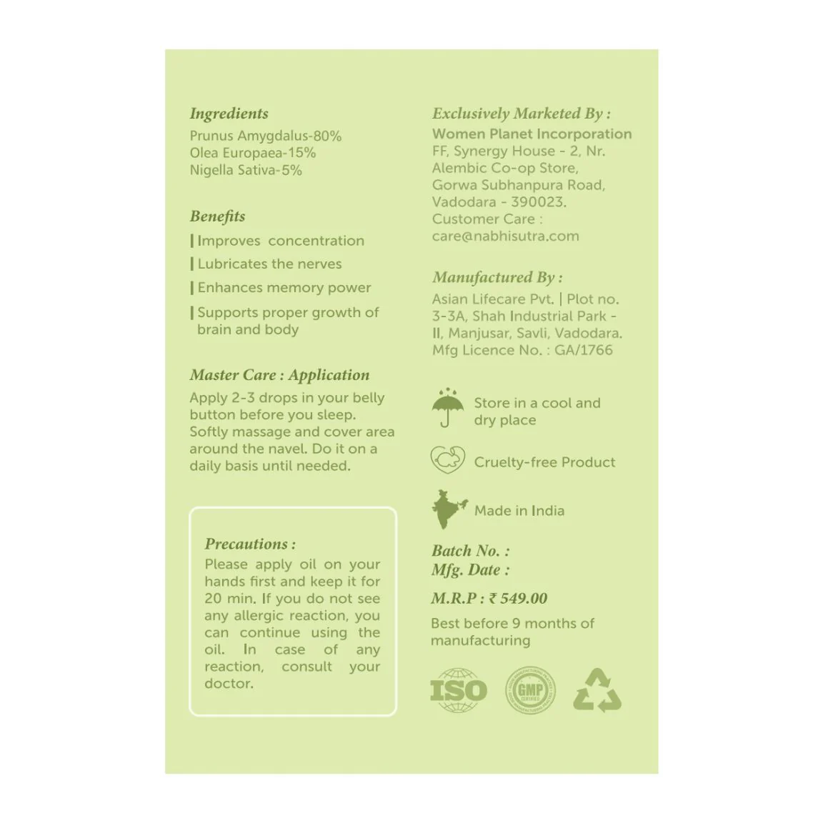 Kids Growth - Belly Button Oil - Image 8