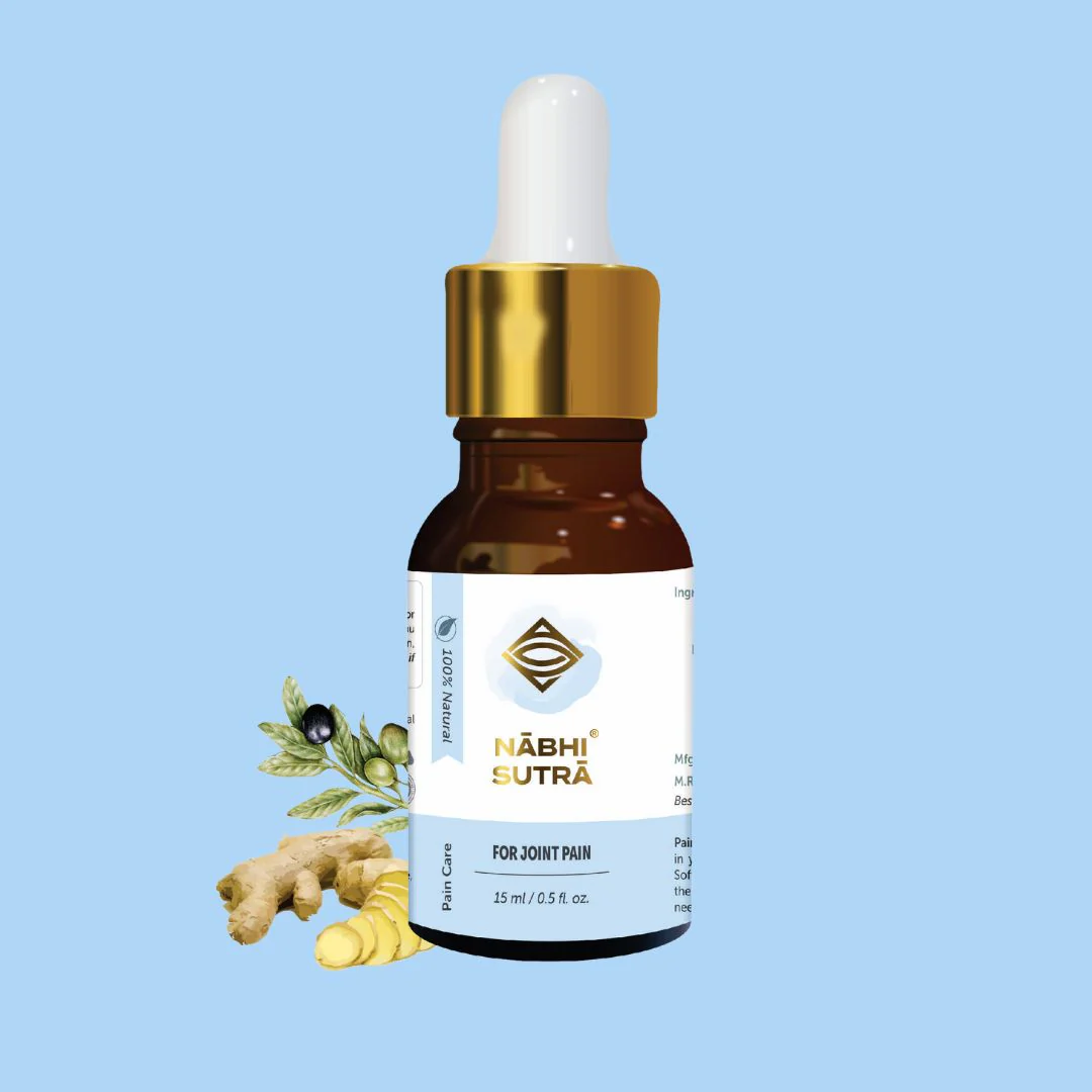 Joint Pain Remedy - Belly Button Oil | With Goodness of Castor & Ginger Oil - Image 3