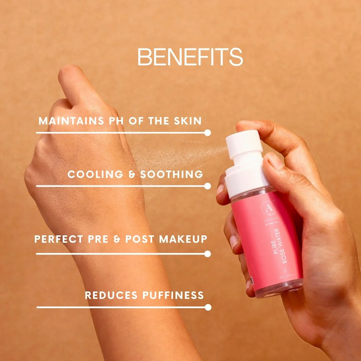 Pure Rose Water :  Hydrodistilled using traditional Deg Bhapka method, from Kannauj - Image 3