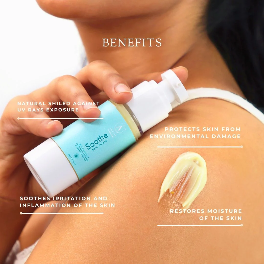 Soothe Skin Shield : Natural Sun Protection Day Cream - Image 4